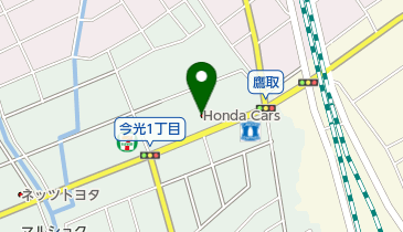 Honda Cars福岡那珂川店の地図画像