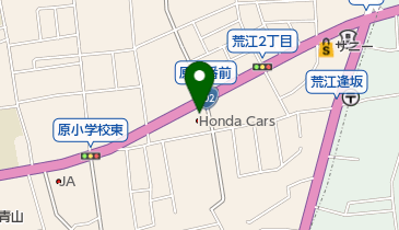 Honda Cars福岡荒江店の地図画像