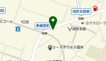 Honda Cars福岡久留米店の地図画像