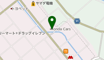 Honda Cars博多志免店の地図画像