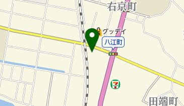 九州三菱自動車販売大牟田店の地図画像