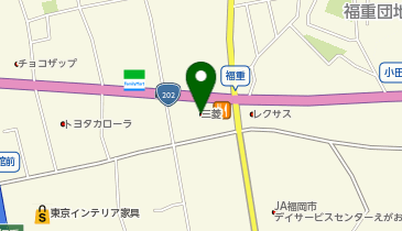 九州三菱自動車販売福重店の地図画像