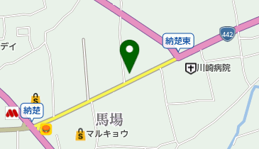 マツダオートザム八女の地図画像