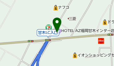 九州マツダ甘木店の地図画像