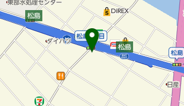 九州マツダ松島店の地図画像