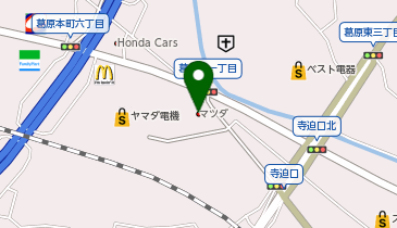 九州マツダ曽根店の地図画像