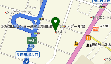 いすゞ自動車九州広域・バス営業部の地図画像