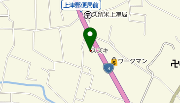 九州スズキ販売久留米支店の地図画像