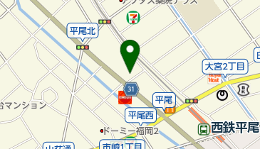 スズキ自販福岡スズキアリーナ福岡中央の地図画像