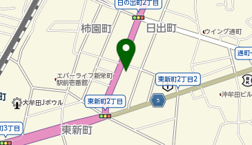 九州スズキ販売スズキアリーナ大牟田日の出の地図画像