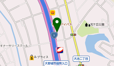 ガリバー大野城店の地図画像