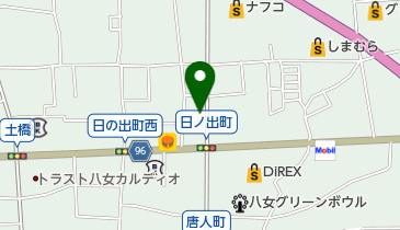 YOU SHOP山口の地図画像