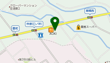 レッドバロン粕屋店の地図画像