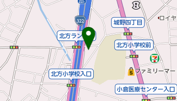 YSP小倉の地図画像