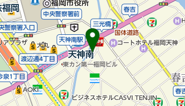 オート井元天神本店の地図画像
