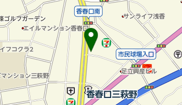 小倉ヤマハモータースの地図画像