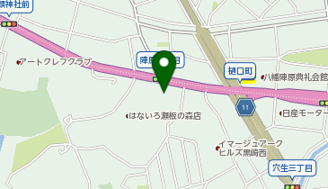 レッドバロン八幡の地図画像