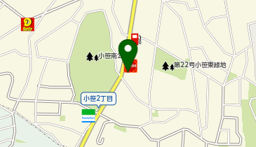 レッドバロン福岡中央店の地図画像