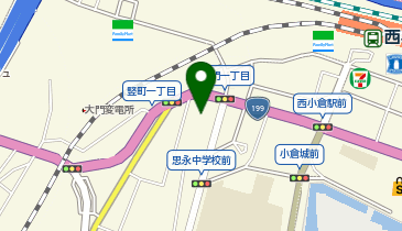 BMW小倉の地図画像