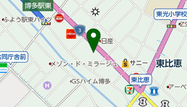 BMW博多の地図画像