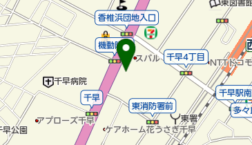 ポルシェセンター福岡の地図画像