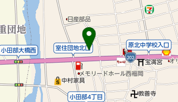 フォルクスワーゲン福岡西の地図画像