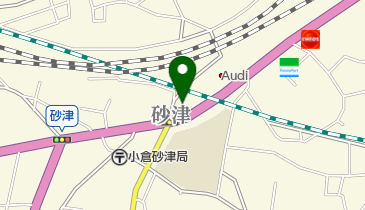 フォルクスワーゲン北九州の地図画像