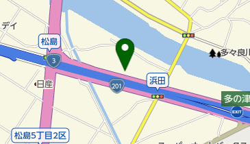 Bentley福岡の地図画像