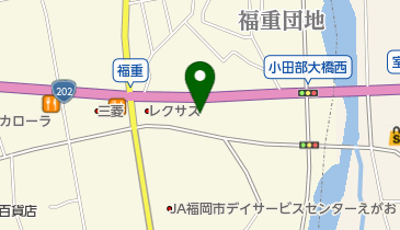 ネッツトヨタ福岡福重マイカーセンターの地図画像