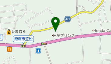 ネッツトヨタ北九州シャント飯塚店の地図画像