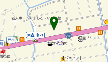 ネッツトヨタ西日本東合川U-Carセンターの地図画像