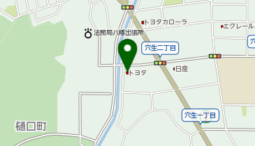 福岡トヨタ自動車福岡トヨタ特選展示場八幡の地図画像