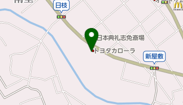 トヨタカローラ福岡志免店の地図画像