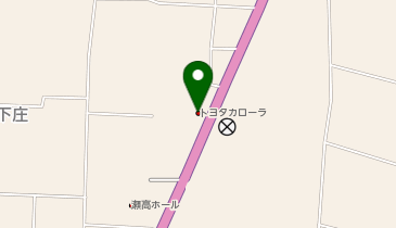 トヨタカローラ福岡みやま店の地図画像