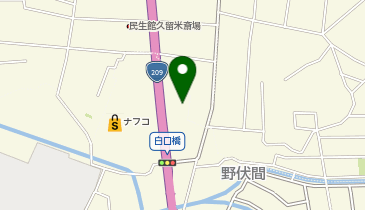 ネッツトヨタ福岡久留米マイカーセンターの地図画像