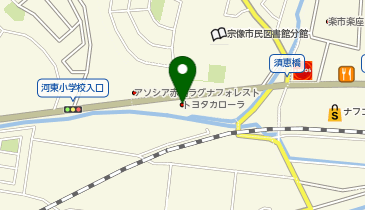 トヨタカローラ博多宗像店の地図画像