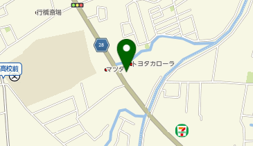 トヨタカローラ博多行橋店の地図画像