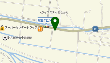 福岡トヨタ自動車福岡トヨタアウトレット限定展示場の地図画像