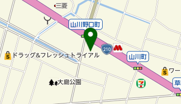 日産福岡カーパレス久留米の地図画像