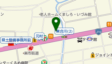 日産福岡久留米マイカーセンターの地図画像