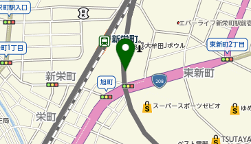 日産福岡大牟田カーランドの地図画像