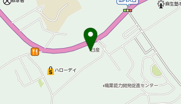 日産福岡飯塚カーランドの地図画像