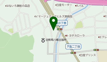 北九州日産モーター八幡中古車センターの地図画像