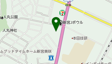 Honda Cars福岡U-Select新宮の地図画像