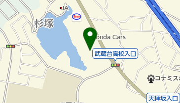 U-Select筑紫野の地図画像