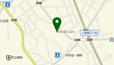 Honda Cars福岡U-Select大牟田中央の地図画像
