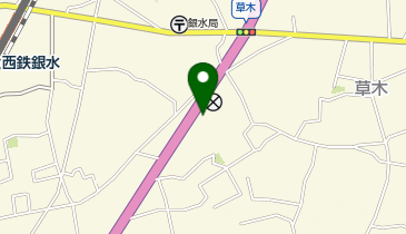 福岡スバル大牟田店の地図画像