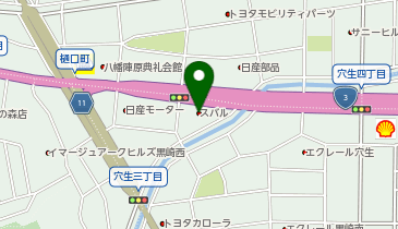 福岡スバル八幡店の地図画像