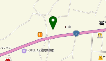 福岡ダイハツ販売宗像店の地図画像