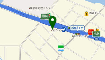 福岡ダイハツ販売松島店の地図画像